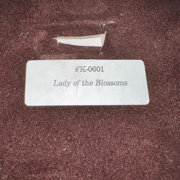 Lady of Blossoms Wall Plaque - Picture 10 of 10